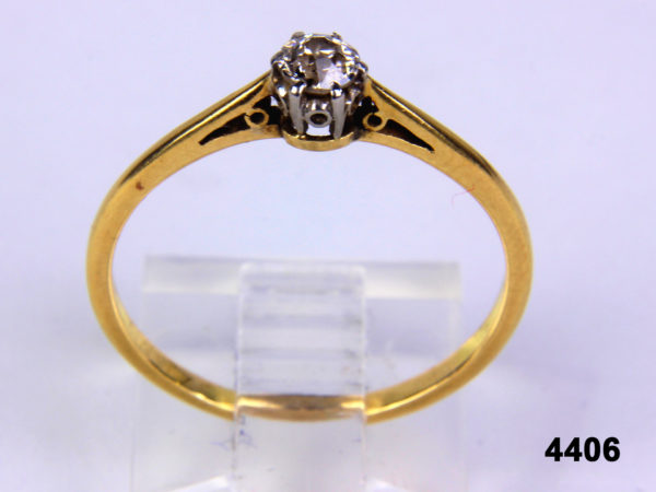 18 carat Gold Diamond Ring