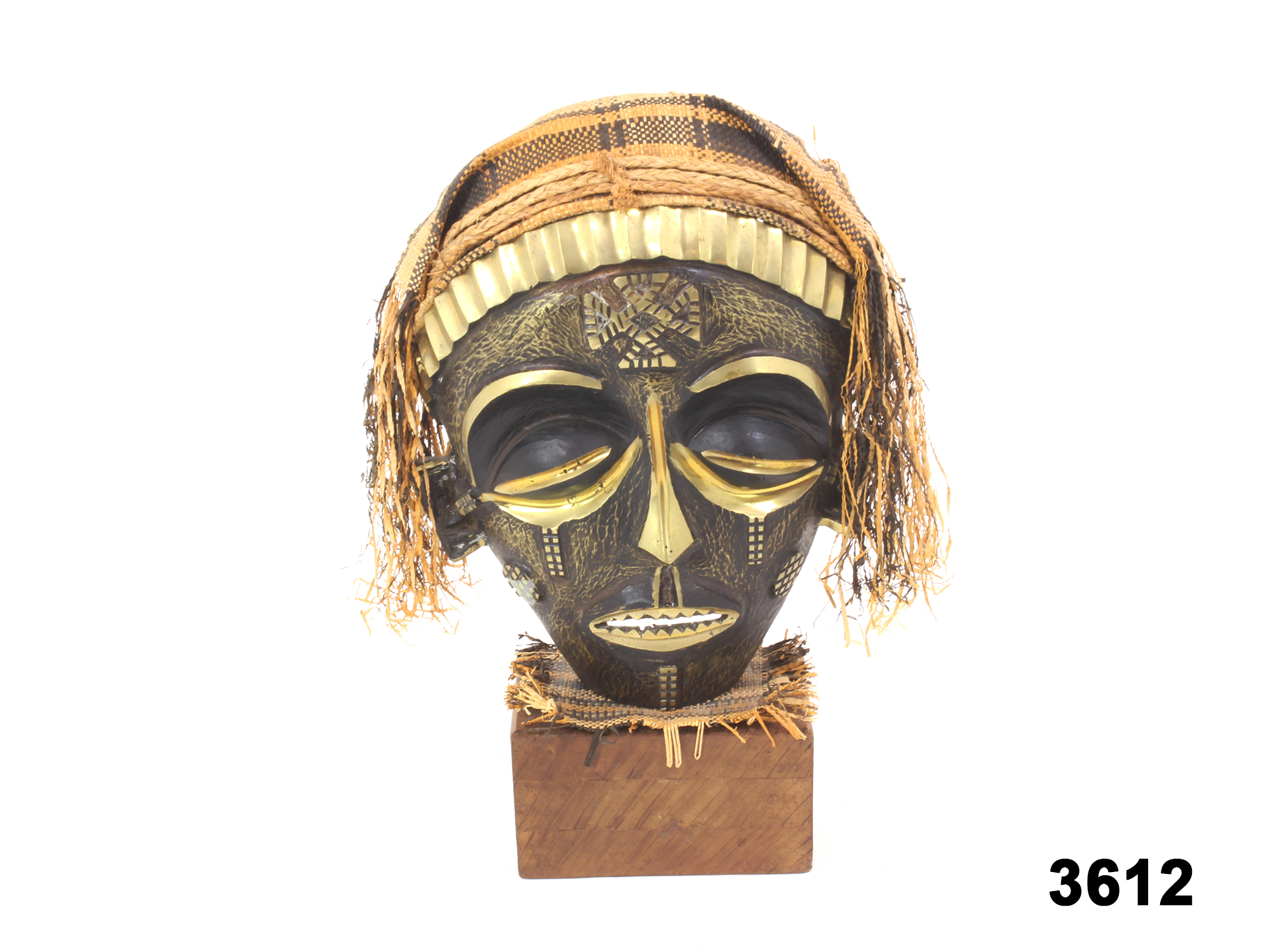 Bronze African Mask