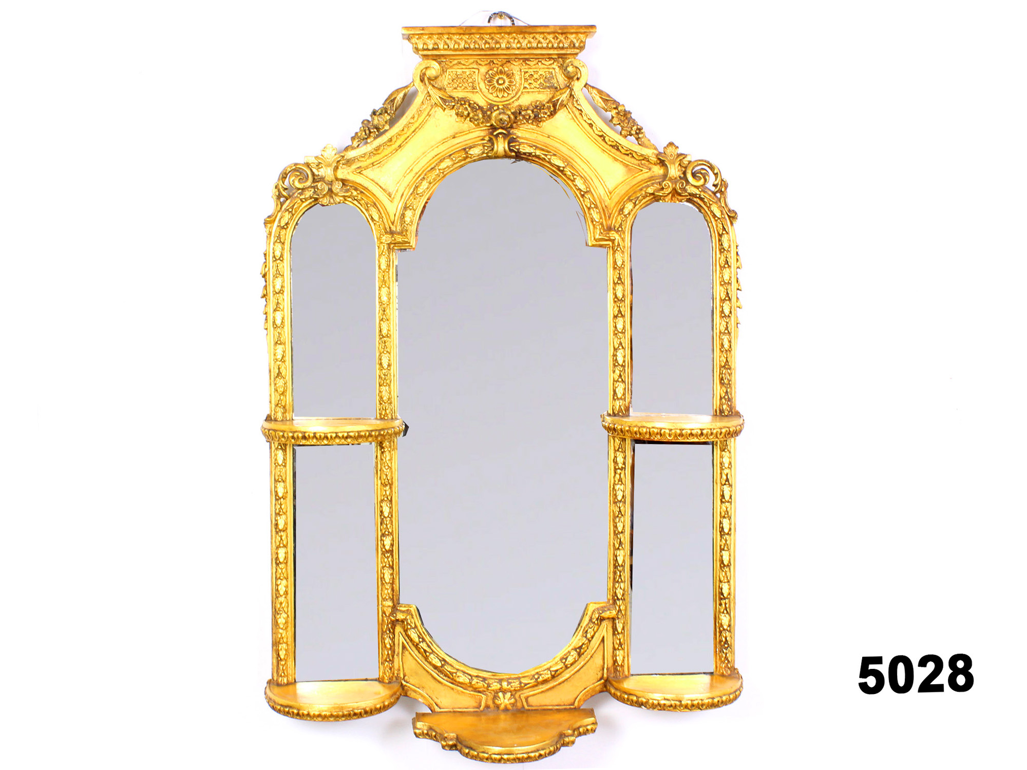 19th Century Gilt Wall Mirror