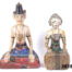 Asian Seated Couple