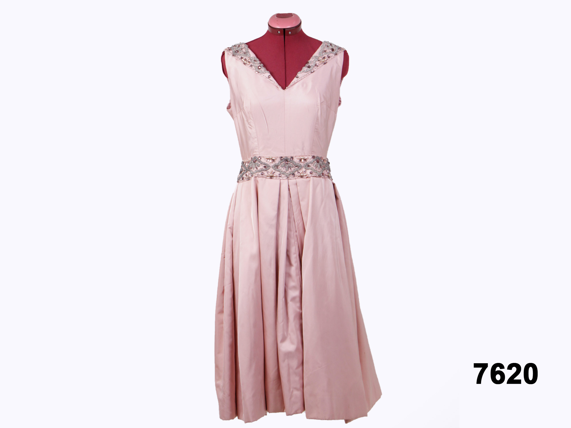 Dusky Pink Ball Gown