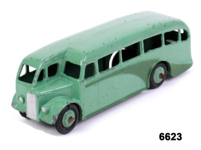 Image of Vintage Dinky Meccano green coach from Antiques of Kingston