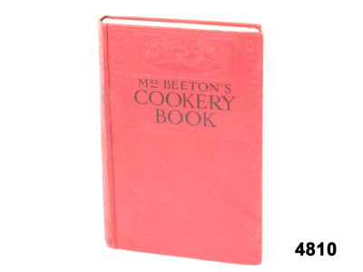 c1910 Mrs Beetons Cookbook