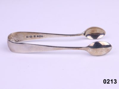 c1919 Small Sterling Silver Tongs