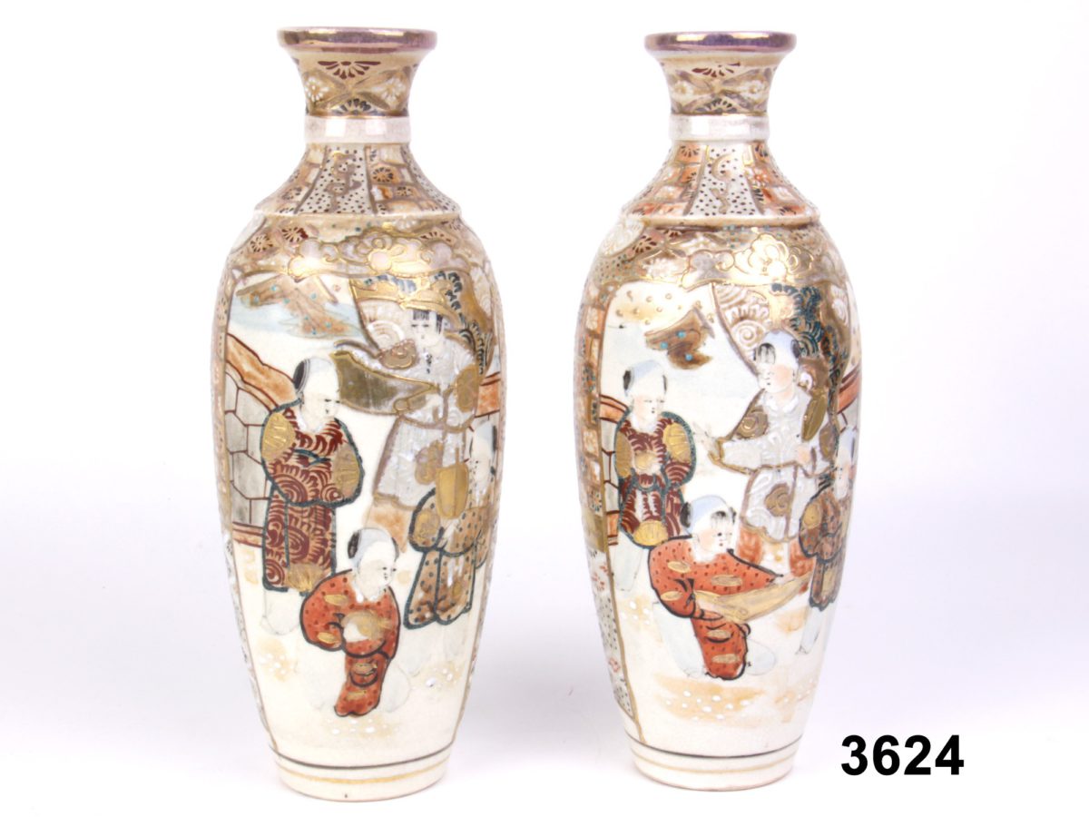 Pair Oriental Vases