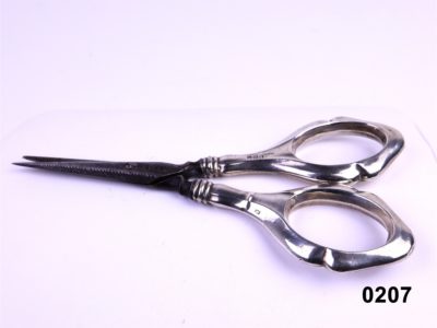 c1914 Sterling Silver Handled Scissors