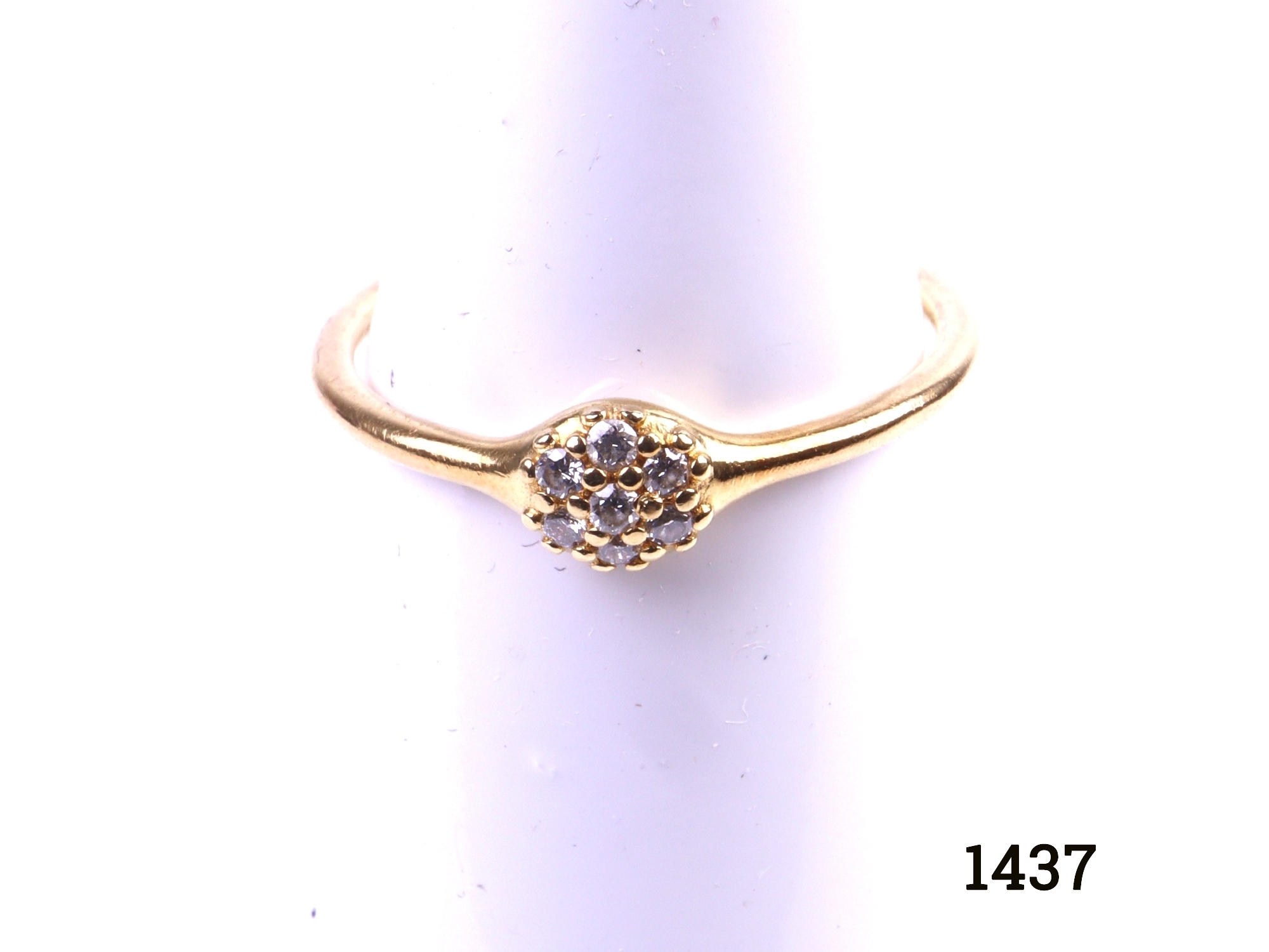 18 Carat Gold Pandora Ring