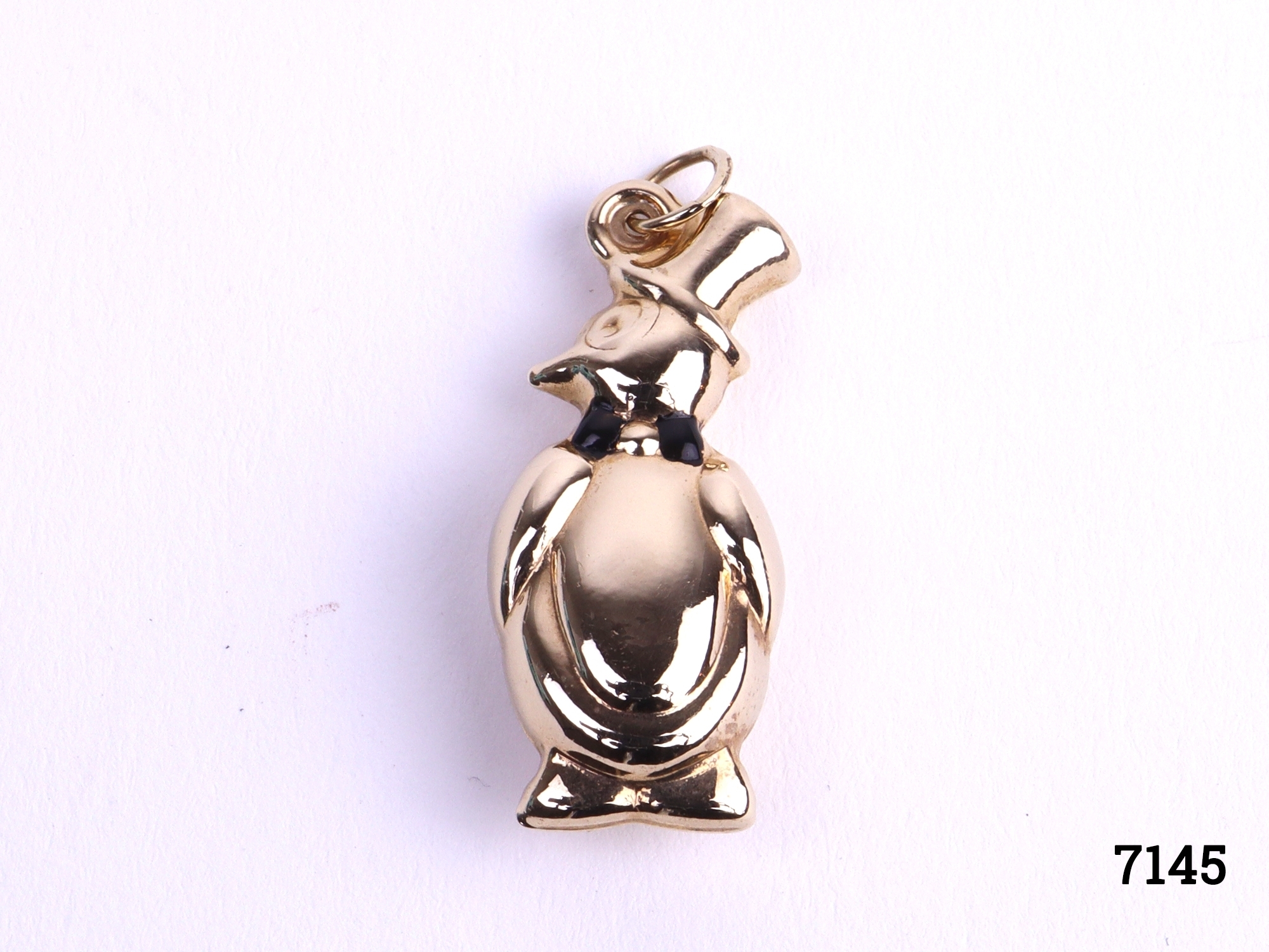 9ct Gold Penguin Charm