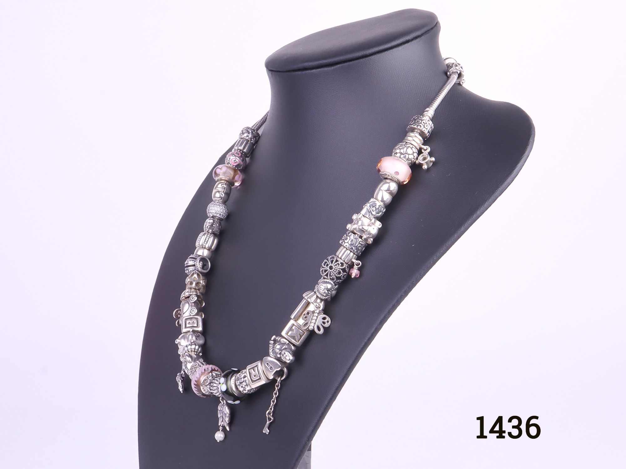 Entwined Circles Pandora Logo & Sparkle Collier Necklace 396235CZ –  Pandojewelry