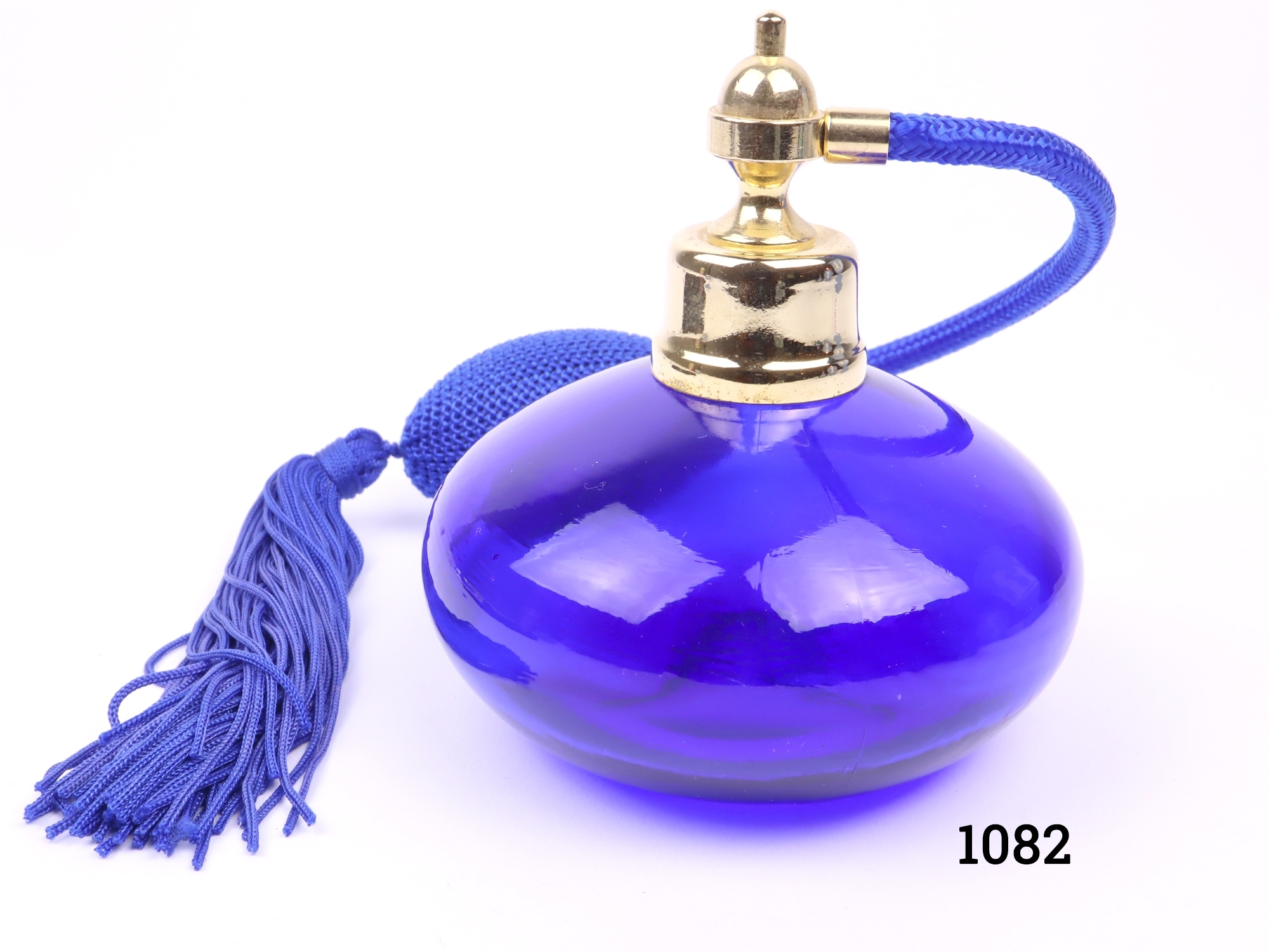 Modern Cobalt Blue Perfume Bottle
