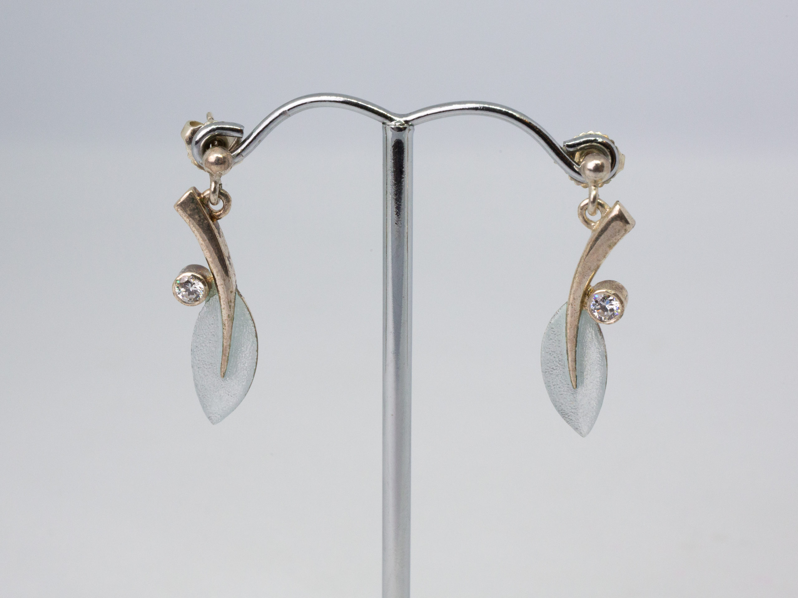 Sterling silver hotsell enamel earrings