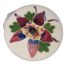 The Moorcroft little pot is a pretty trinket container with a colourful orchid pattern on the lid. Useful for storing small items of jewellery. Main photo showing the orchid decoration to the pot lid.