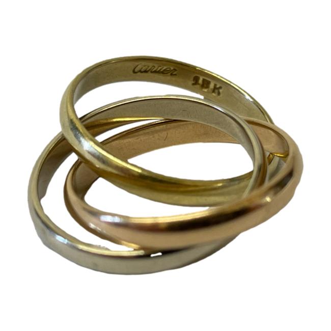 Cartier 3 Band Russian Wedding Ring