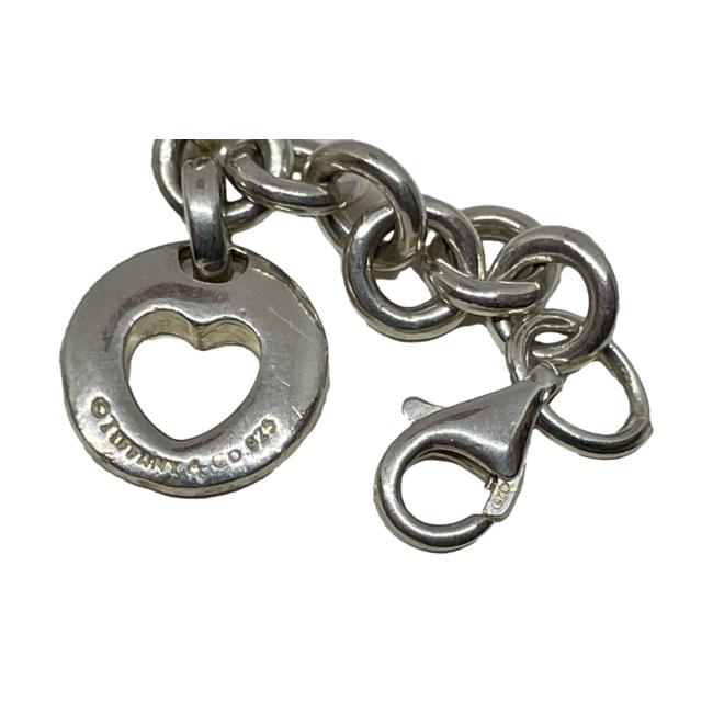 Tiffany sterling silver charm bracelet deals